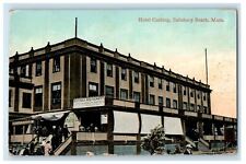 1912 Hotel Cushing Refined Amusement Salisbury Beach MA Postcard picture