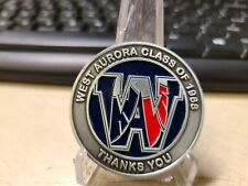 West Aurora Class of 1968 Thanks you Challenge Coin picture