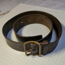 Former Japanese Army original leather belt WWⅡ military IJA IJN vintage Rare picture