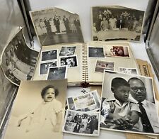 African American PHOTO ALBUM Black History Vintage 56 Photographs + Ephemra picture