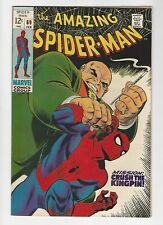 Amazing Spider-Man 69 (Marvel 1969) 8.5 Kingpin cover picture