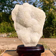 8.14LB Natural white crystal Himalayan quartz cluster/mineral picture
