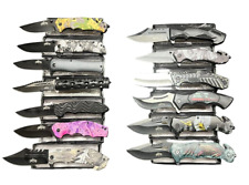 Set of 13 Brand New Spring Open pocket Tactical Outdoor knives Wholesale knife picture