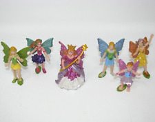 Lot 6 Safari Ltd Fairy Figures Toys Rose the Queen Jasmine Iris Buttercup Daisy picture