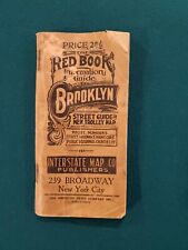 Brooklyn street guide and trolley map picture