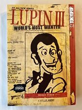 Lupin III World’s Most Wanted Vol 4 Manga ⚔️ English Tokyopop  Monkey Punch picture