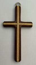 2 Different Wood Cross Pendant Christian Catholic 4