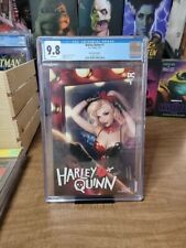 CGC Graded 9.8 Harley Quinn Issue #1 2021 KRS Edition A. Warren Louw Cover picture