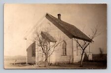 c1904-1918 RPPC Postcard Unknown Church or Schoolhouse School picture