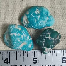 Fox Mine Blue Turquoise Rough Stone Gem 26 Gram Lot 36-07 picture