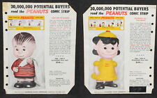 Peanuts Gang Hungerford Vinyl Figure 1958 Product Brochure Lucy Linus picture