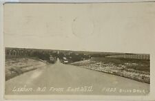 Lisbon North Dakota ND Postcard RPPC Photo View From East Hill 1937 Vintage picture