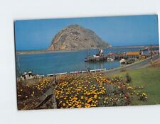 Postcard Morro Rock Morro Bay California USA picture