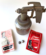 Vintage W.R. Brown Speedy | Paint Gun, Pot, MANUALS, & Tips | Model 112B picture