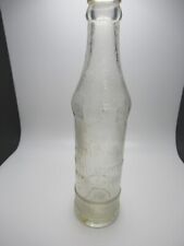 Hamakua Soda Works Paauilo Clear Glass Embossed Bottle picture