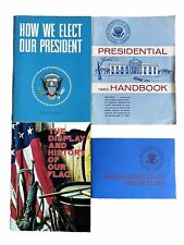 VTG 1960-68 Readers Digest Collectible Presidential Flags History Books picture