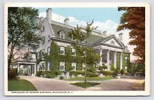1915~Rochester New York NY~George Eastman House~Photography Museum~Vtg Postcard picture