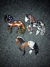 Breyer Lot of 3 Custom Andalusian Stallion Stablemates picture