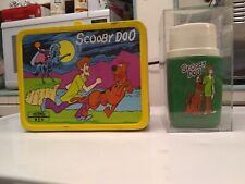 Rare Vintage 1973 SCOOBY DOO Lunch Box & Thermos AWESOME - MUST SEE picture