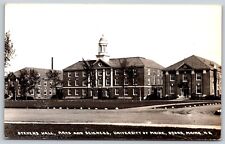 Postcard Stevens Hall, Arts & Sciences, University of Maine, Orono RPPC C44 picture