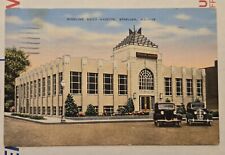 Used 1941 Sterling, Illinois IL ~ Daily Gazette Newspaper Linen Postcard M28  picture