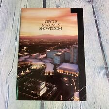Vintage Caesars Palace Booklet Brochure Menu Circus Maximus Showroom Copperfield picture