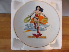 Vintage ~ DC Super Heroes Series Wonder Woman Collectors Plate #981 Two of Six picture