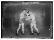 Photo:Knockout Brown and sparring partner picture