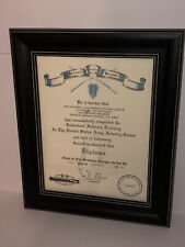 INFANTRY BASIC TRAINING DIPLOMA [U.S. ARMY] / Replacement Certificate picture