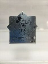 Rare Disneyland Emporium Store Sign Rozenco Mickey Pens Authorized Dealer  tn picture