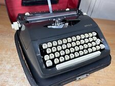 1967 Royal Lark Vintage Portable Typewriter Working w New Ink (Elite) picture