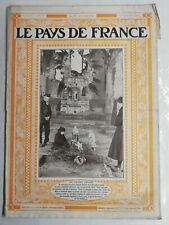 N131 The Country of France 6e Year N° 271/27 Dec 1919 All Edible Low Children, picture