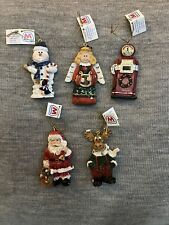 Marathon Holiday Ornaments Collectors Complete 5 Piece Set NOS 2002 picture