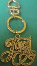 JUICY COUTURE Juicy Word with bling keyring key chain keychain clip-on 2