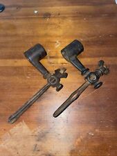 Pair of Antique Two Man Crosscut Saw Handles Logging Western 2 Man Logging picture