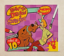 Post Cereals CARTOON NETWORK How to Draw SCOOBY-DOO Kit #6 booklet 4.5
