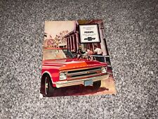 Vintage 1967 Chevrolet Pickup Trucks sales brochure picture