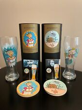 Vintage Ritzenhoff ART BEER GLASS and Coasters - New in Box picture
