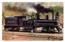 Argentine Central Shay No. 6, Used to Climb Mt. McClellan CO 1907-15 Postcard picture