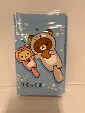 San-X Rilakkuma Sea Otter Folded Sticky Note Booklet- NEW/ SEALED picture