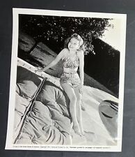 vintage 1941 Jane Frazee B&W 8x10 Promo Photo Hollywood Starlet Bathing Beauty picture