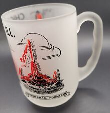 Chicago Illinois Tourist Frosted Mug with Various Landmarks picture