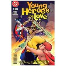 Young Heroes in Love #2 in Very Fine + condition. DC comics [l] picture