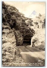 c1940's The Narrows Williams Canon Road Cave Of The Winds RPPC Photo Postcard picture