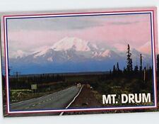 Postcard Twilight Falls Over Mt. Drum Alaska USA picture