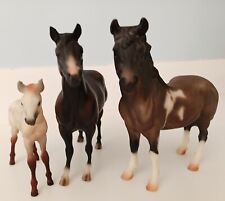 Breyer 3 Piece Family - Complete Set Lot Classic Size Rare picture