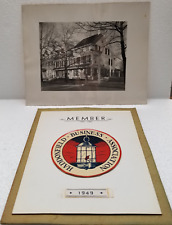Vintage Photo 1949 Haddonfield Business Asso Historical -The Indian King Tavern picture