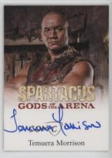 2012 Spartacus Premium Packs Gods of the Arena Temuera Morrison Auto 2p2 picture