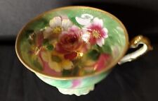 Vintage Chubuchina Floral Hand Painted Gold Raised Details Occuppied Japan  picture