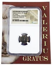 NGC Valerius Gratus 15-26 CE Prefect of Judaea Under Tiberius NGC Ancients picture